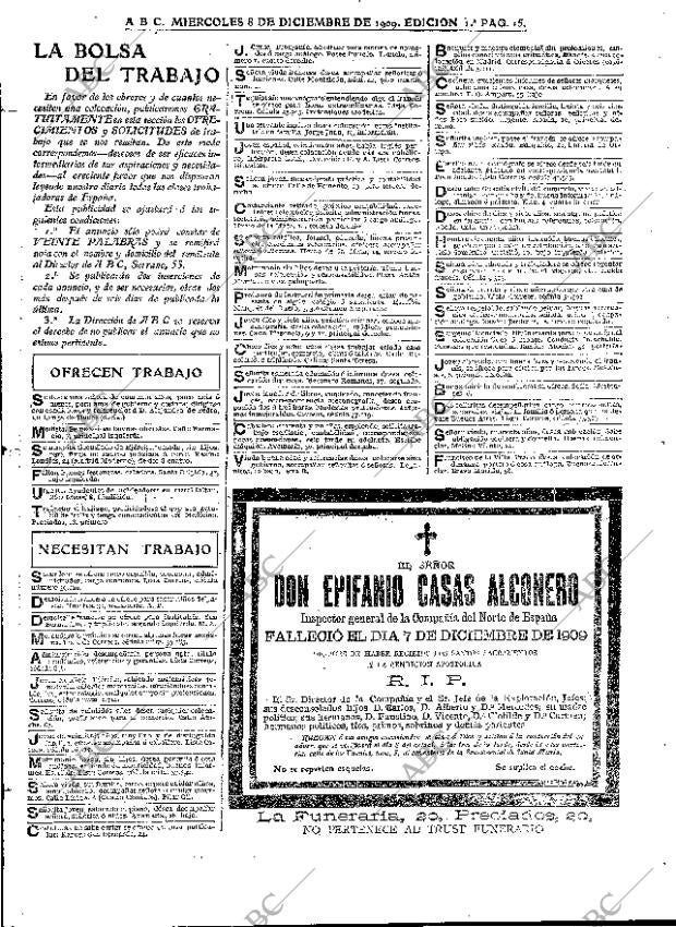 ABC MADRID 08-12-1909 página 15