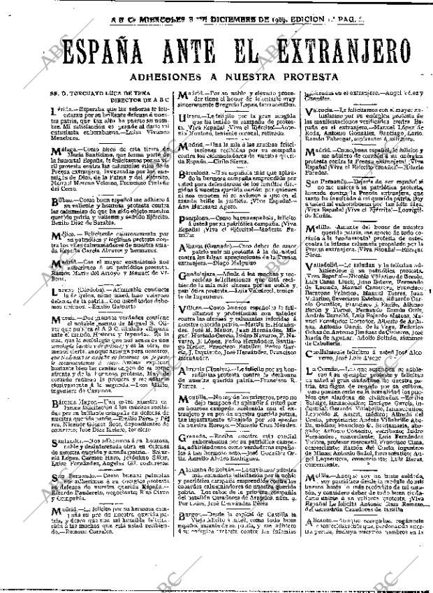 ABC MADRID 08-12-1909 página 2