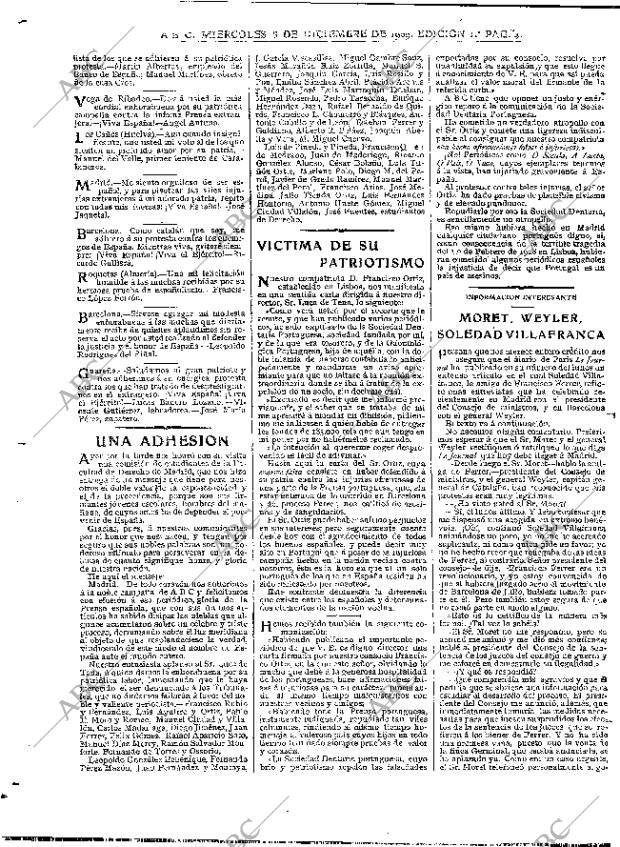 ABC MADRID 08-12-1909 página 4