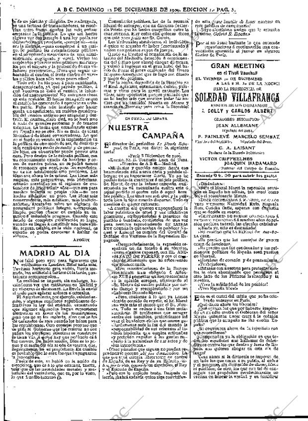 ABC MADRID 12-12-1909 página 5