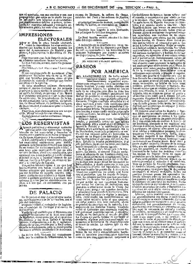 ABC MADRID 12-12-1909 página 6