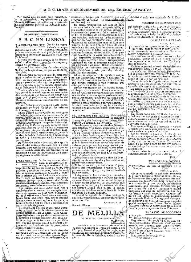 ABC MADRID 13-12-1909 página 12