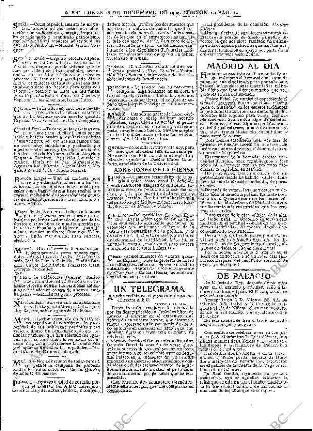 ABC MADRID 13-12-1909 página 5