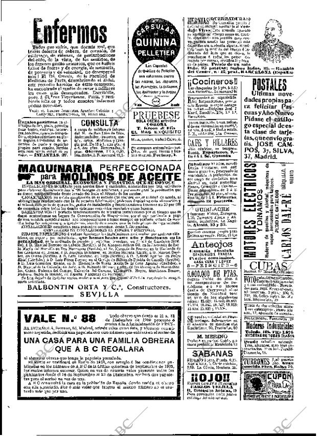 ABC MADRID 14-12-1909 página 17
