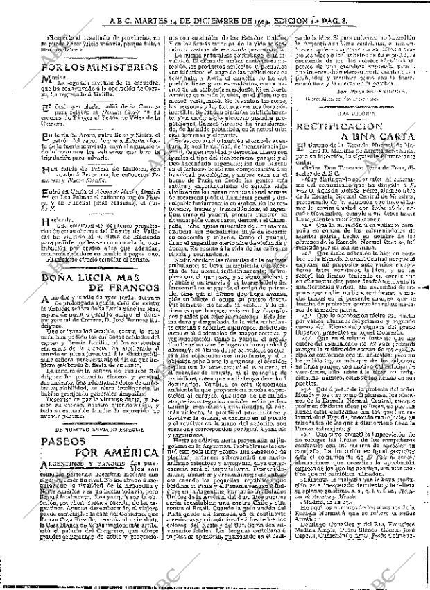 ABC MADRID 14-12-1909 página 8