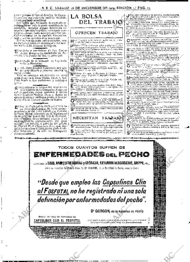 ABC MADRID 18-12-1909 página 12