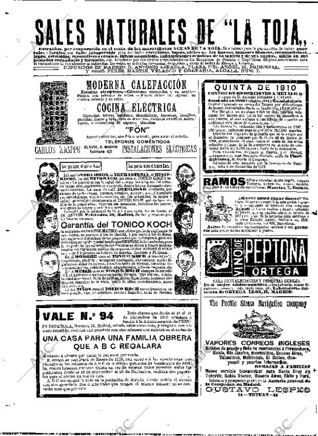 ABC MADRID 20-12-1909 página 18