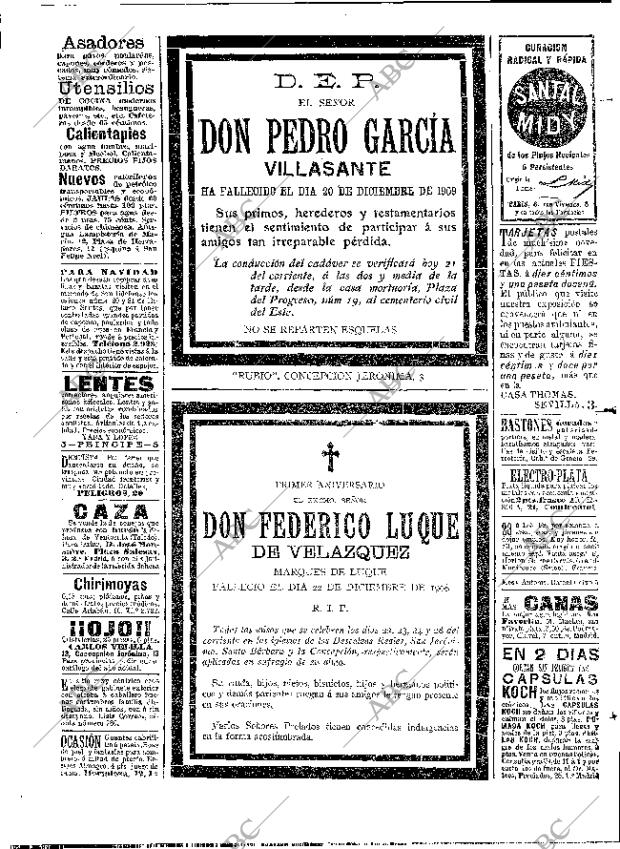 ABC MADRID 21-12-1909 página 16