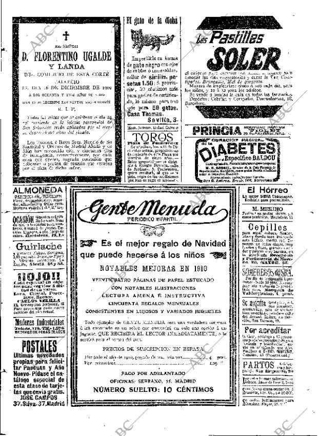 ABC MADRID 23-12-1909 página 15