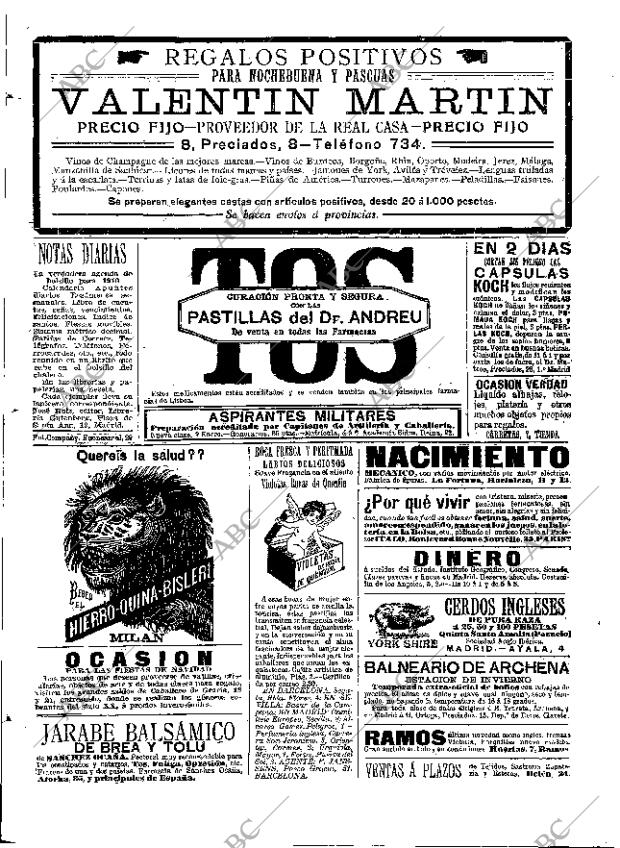 ABC MADRID 23-12-1909 página 17