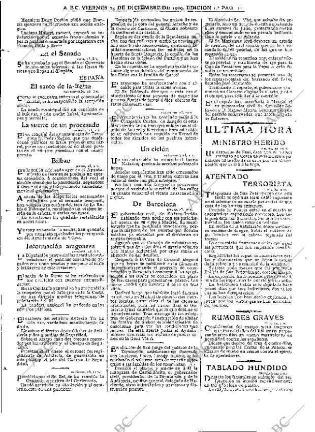 ABC MADRID 24-12-1909 página 11