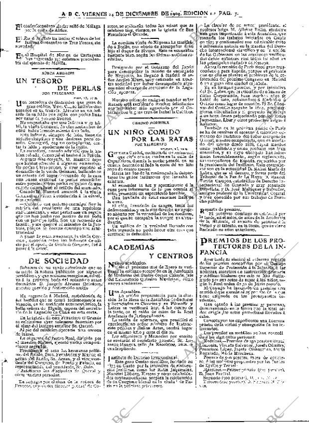 ABC MADRID 24-12-1909 página 7