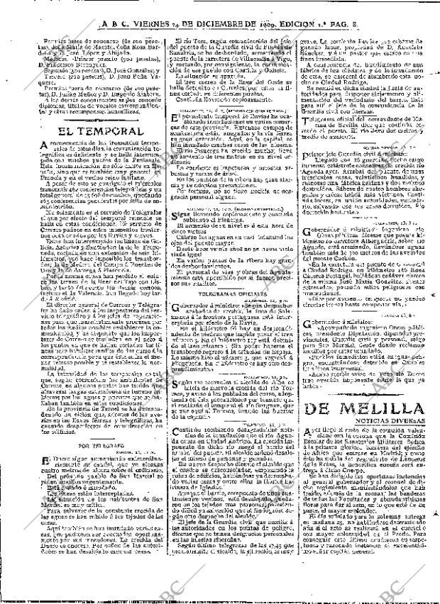 ABC MADRID 24-12-1909 página 8
