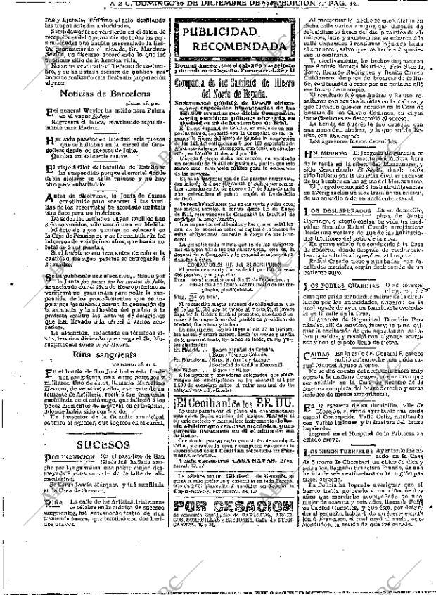 ABC MADRID 26-12-1909 página 12