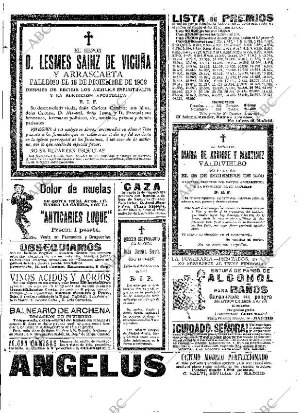 ABC MADRID 26-12-1909 página 15