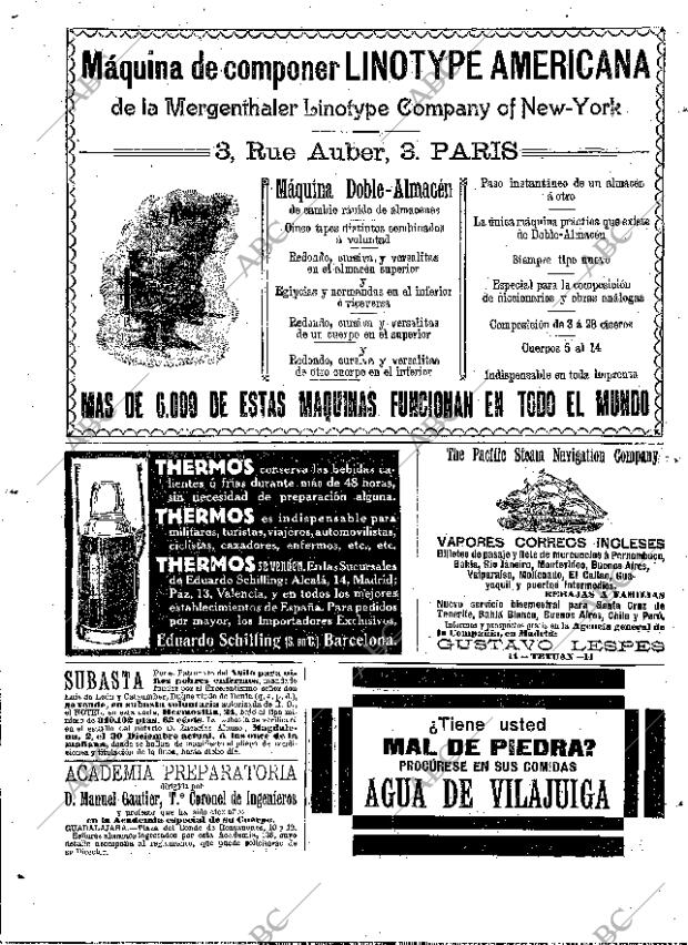 ABC MADRID 26-12-1909 página 18