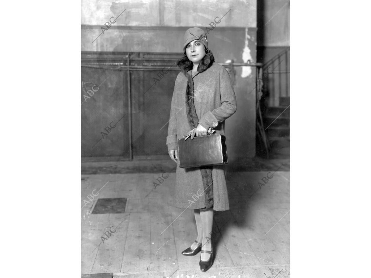 La actriz Margarita Xirgu Archivo ABC