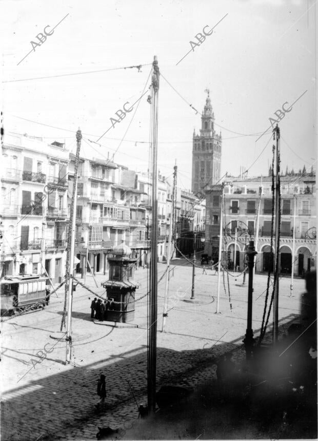 Plaza de San Francisco, en Sevilla