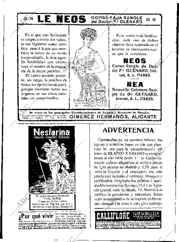 BLANCO Y NEGRO MADRID 08-01-1910 página 4