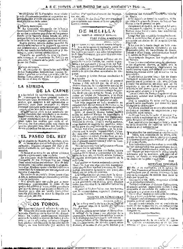 ABC MADRID 13-01-1910 página 10