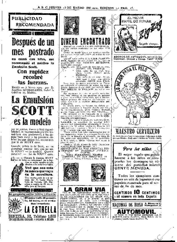 ABC MADRID 13-01-1910 página 15