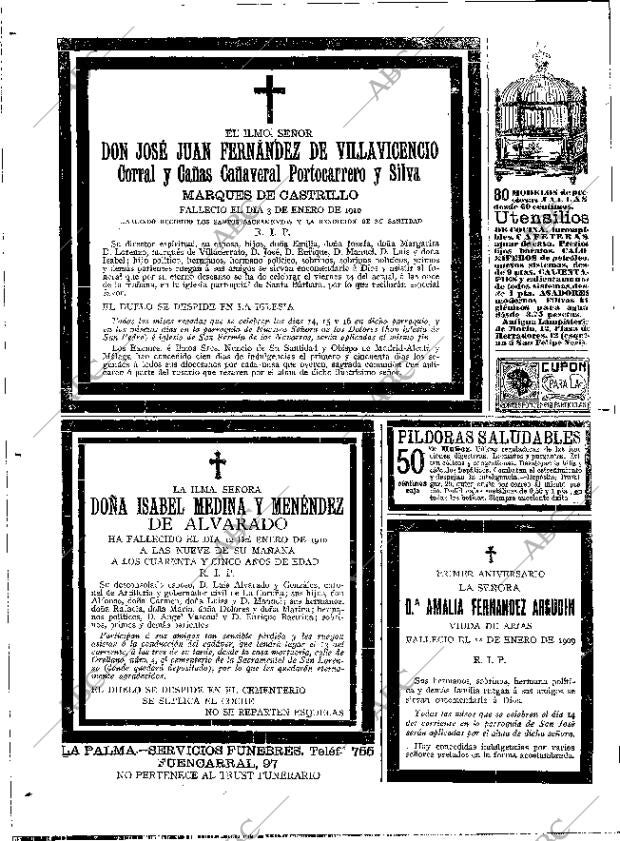 ABC MADRID 13-01-1910 página 18