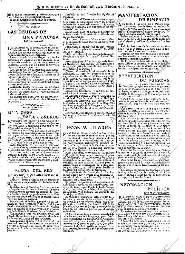 ABC MADRID 13-01-1910 página 7