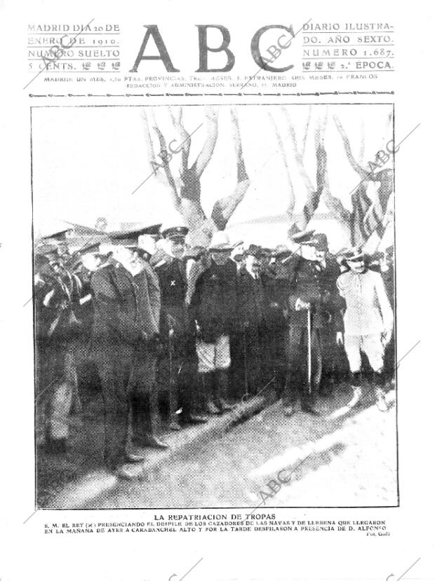 ABC MADRID 20-01-1910 página 1