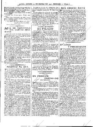 ABC MADRID 20-01-1910 página 5