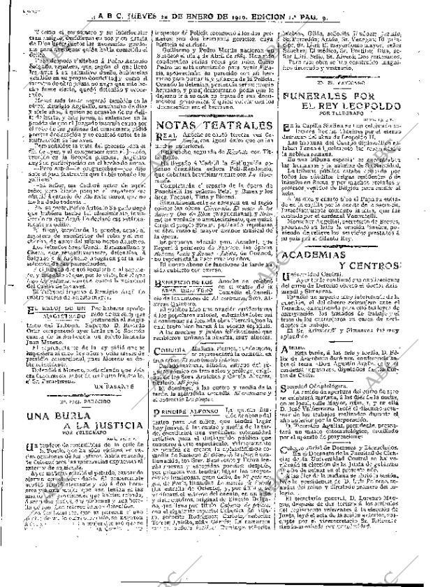 ABC MADRID 20-01-1910 página 9