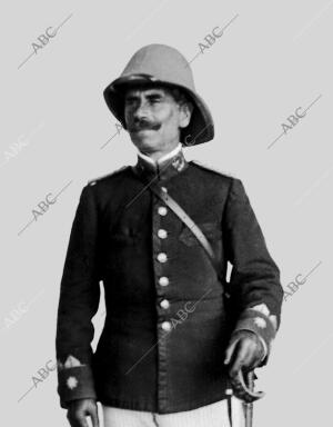 Enrique López sanz, teniente coronel, jefe del batallón de Madrid de la brigada...