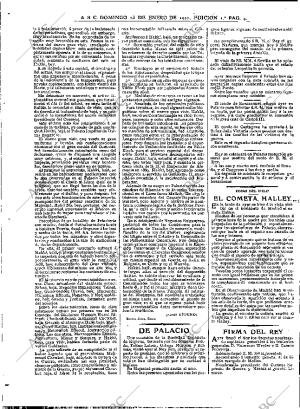 ABC MADRID 23-01-1910 página 4