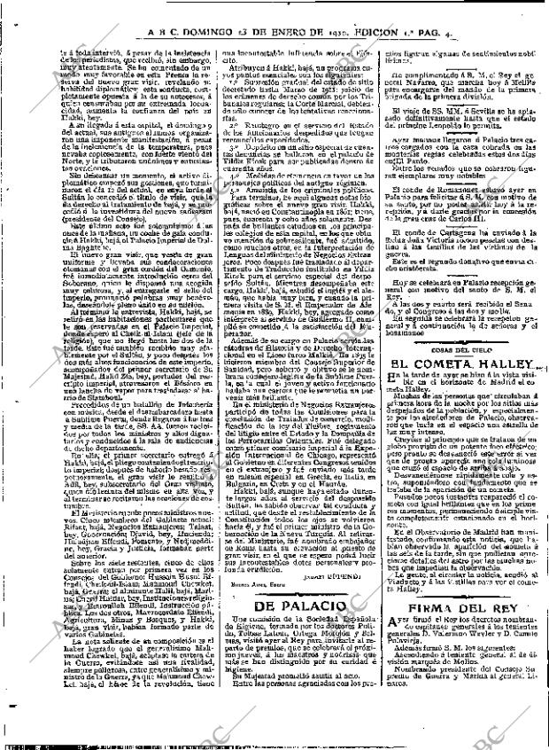 ABC MADRID 23-01-1910 página 4