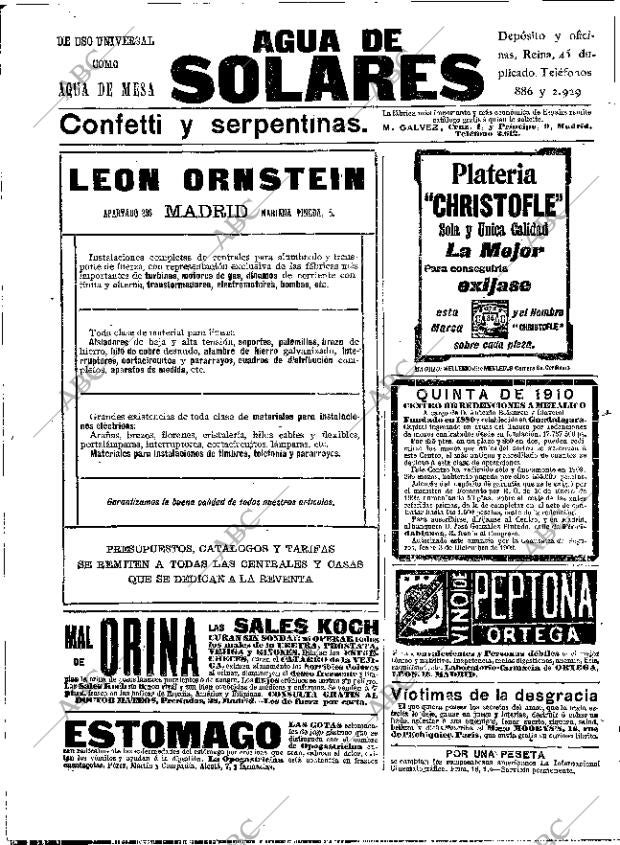 ABC MADRID 28-01-1910 página 20