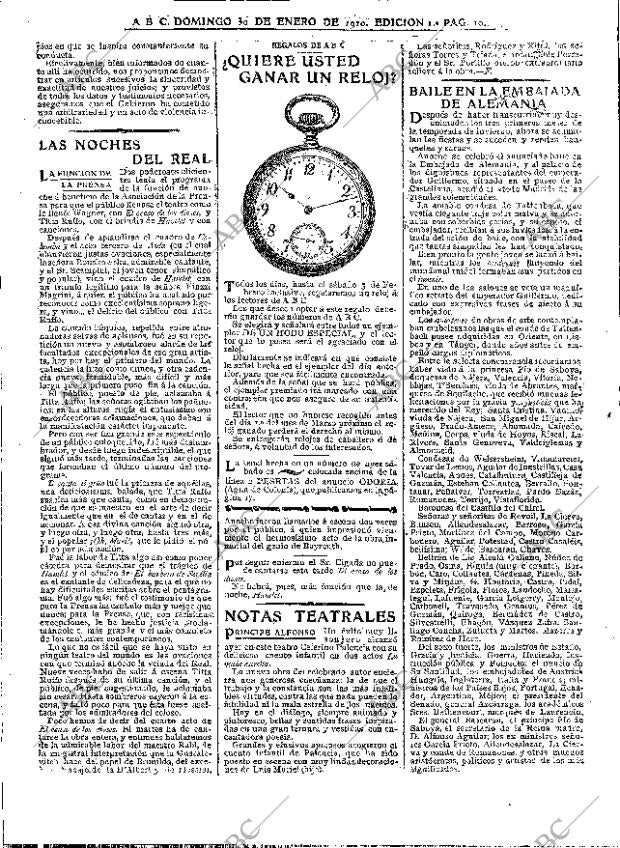 ABC MADRID 30-01-1910 página 10