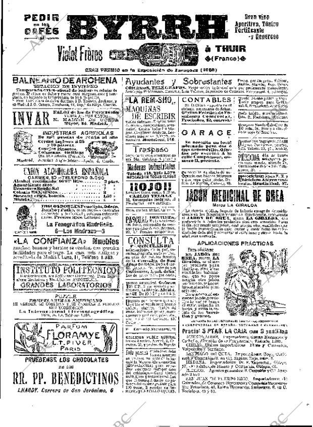 ABC MADRID 30-01-1910 página 15