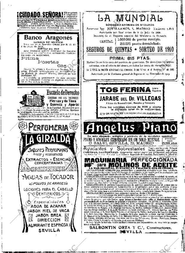 ABC MADRID 31-01-1910 página 20