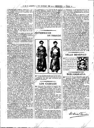 ABC MADRID 31-01-1910 página 4