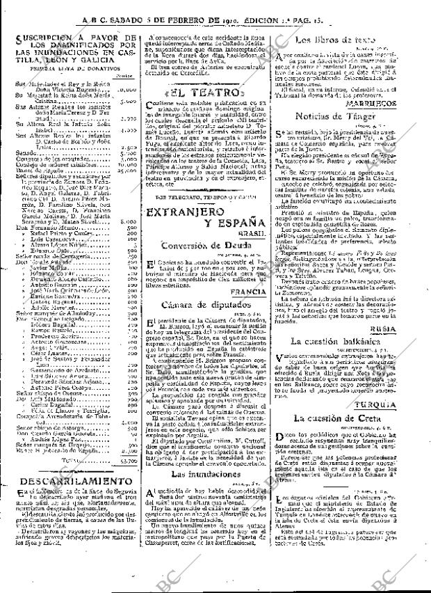 ABC MADRID 05-02-1910 página 13