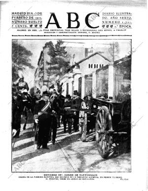 ABC MADRID 13-02-1910 página 1