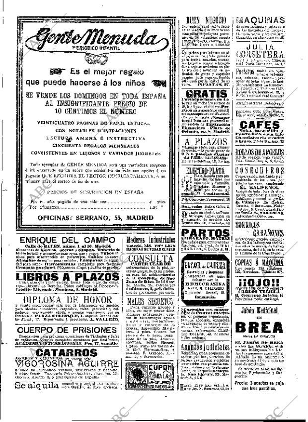 ABC MADRID 14-02-1910 página 17