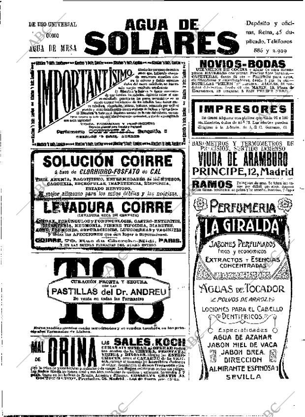 ABC MADRID 14-02-1910 página 20