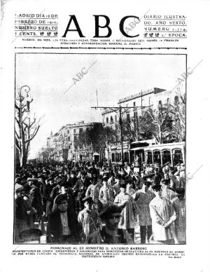 ABC MADRID 16-02-1910 página 1