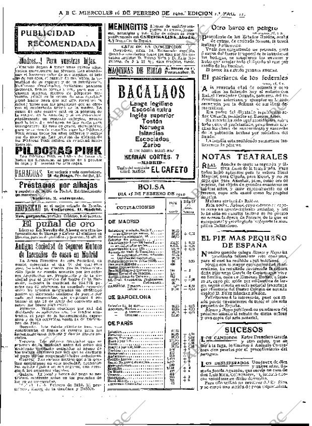 ABC MADRID 16-02-1910 página 11