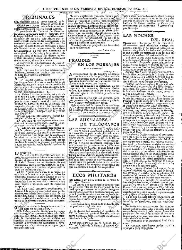 ABC MADRID 18-02-1910 página 8