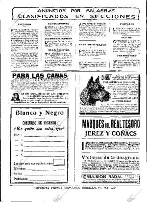 BLANCO Y NEGRO MADRID 19-02-1910 página 28