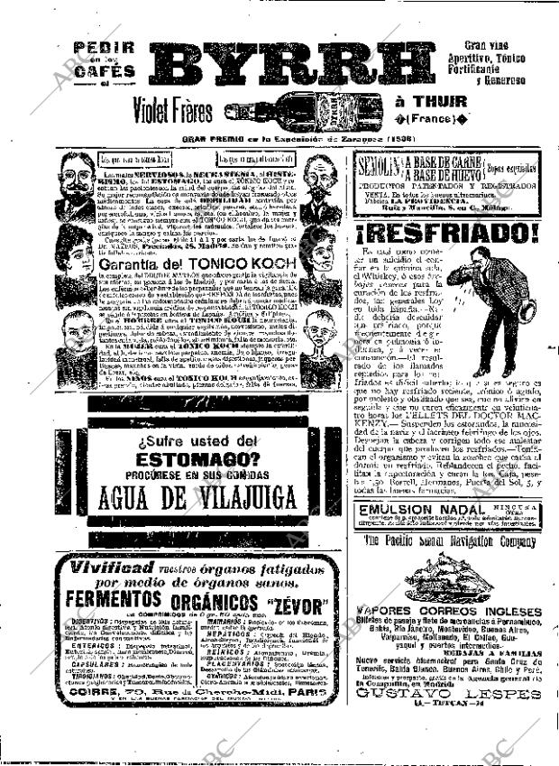 ABC MADRID 20-02-1910 página 2