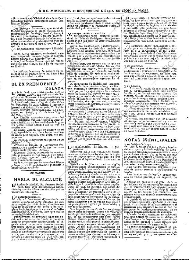 ABC MADRID 23-02-1910 página 8
