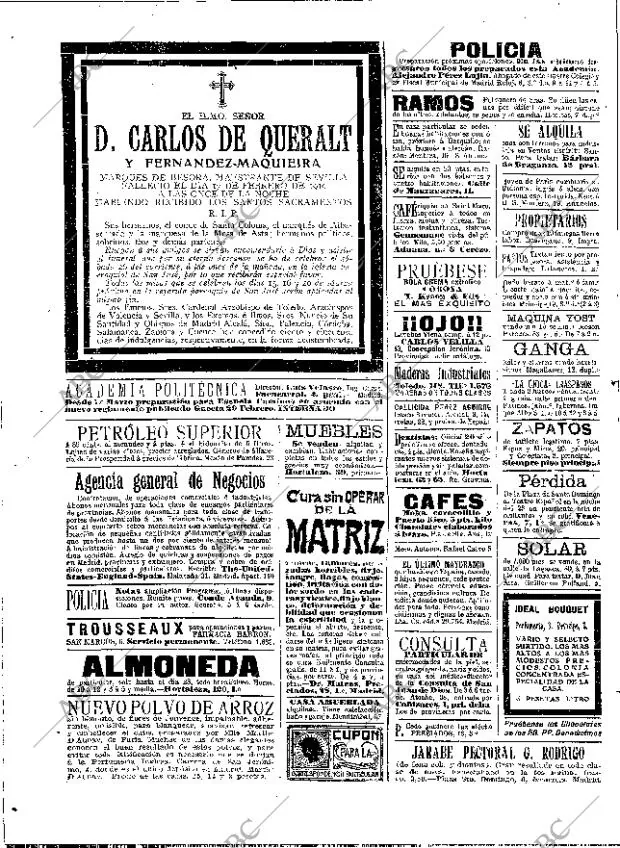 ABC MADRID 25-02-1910 página 2