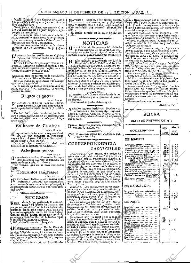ABC MADRID 26-02-1910 página 13